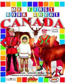 Paperback My First Book About Canada Book