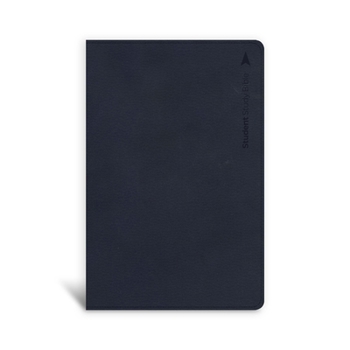 Imitation Leather CSB Student Study Bible, Navy Leathertouch Book