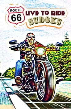 Paperback Route 66: Live To Ride: SUDOKU Book