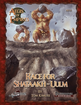 Paperback Race for Shataakh-Uulm: Pathfinder RPG Book