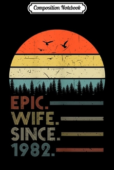 Composition Notebook: Womens 54th Wedding Anniversary Gift Women Wife 54 Years Marriage  Journal/Notebook Blank Lined Ruled 6x9 100 Pages