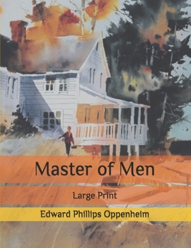 Paperback Master of Men: Large Print Book