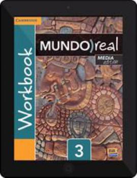 Misc. Supplies Mundo Real Level 3 Online Workbook Activation Card [Spanish] Book