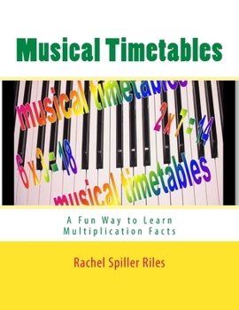 Paperback Musical Timetables Book