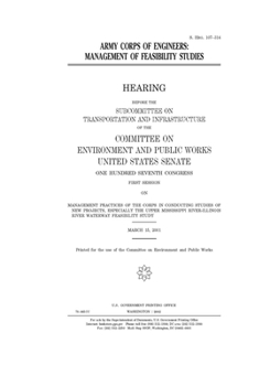 Army Corps of Engineers : management of feasibility studies