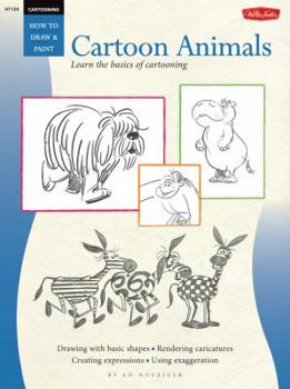 Paperback Cartooning: Animals Book