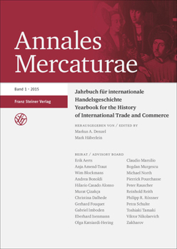 Paperback Annales Mercaturae 1 (2015) [German] Book