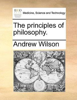 Paperback The Principles of Philosophy. Book