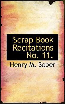 Paperback Scrap Book Recitations No. 11. Book