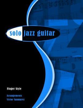 Paperback Solo Jazz Guitar: Fingerstyle Book