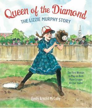 Hardcover Queen of the Diamond: The Lizzie Murphy Story Book