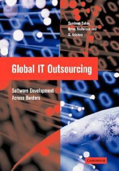 Paperback Global It Outsourcing: Software Development Across Borders Book