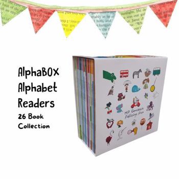 Perfect Paperback AlphaBOX Alphabet Readers 26 Book Collection Book