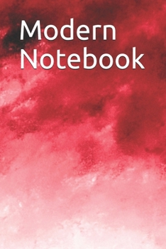 Modern Notebook: Modern Art Notebook