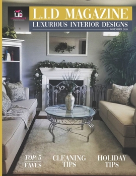 Paperback L.I.D Magazine Luxurious Interior Designs Book