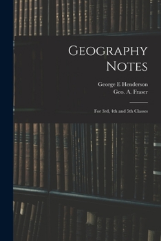 Paperback Geography Notes: For 3rd, 4th and 5th Classes Book
