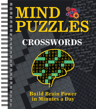 Spiral-bound Mind Puzzles: Crosswords (Brain Games) Book