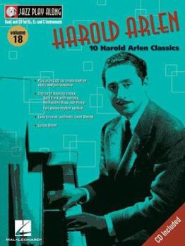 Paperback Harold Arlen: Jazz Play-Along Volume 18 Book