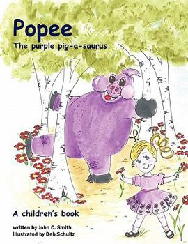 Paperback Popee The Purple Pig-a-saurus Book