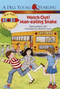 Hardcover Watch Out! Man-Eating Snake Book
