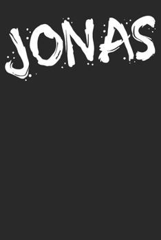 Paperback Notebook: Jonas Dot Grid 6x9 120 Pages Book