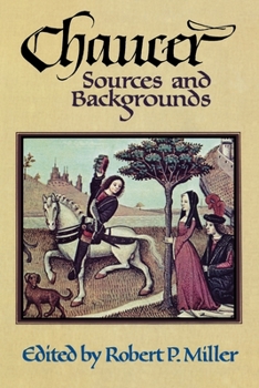 Paperback Chaucer: Sources and Background Book