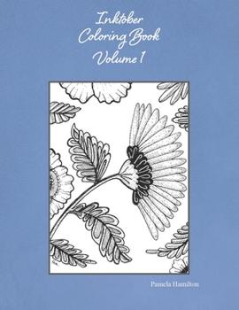 Paperback Inktober Coloring Book Volume 1 Book