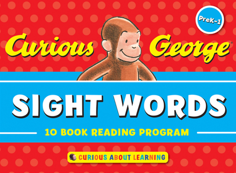 Paperback Curious George Sight Words: 10-Book Reading Program Book