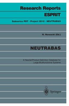 Paperback Neutrabas: A Neutral Product Definition Database for Large Multifunctional Systems Book