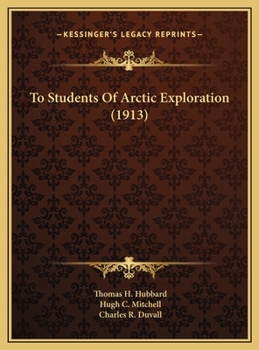 To Students Of Arctic Exploration