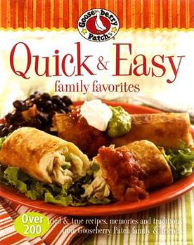 Hardcover Quick & Easy Family Favorites Book