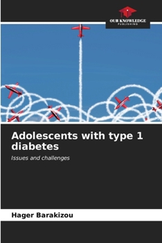 Paperback Adolescents with type 1 diabetes Book