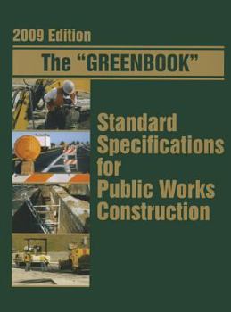 Paperback Greenbook Standard Specifications for Public Works Construction Book