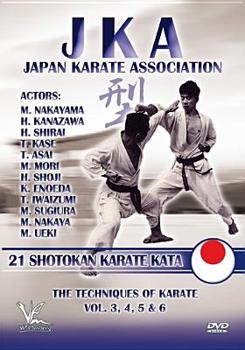 DVD Jka Japan Karate Association: 21 Shotokan Karate Kata Book