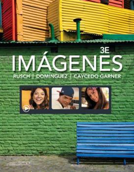 Hardcover Imágenes: An Introduction to Spanish Language and Cultures Book