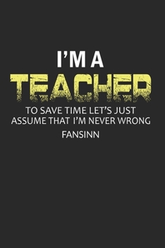 Paperback Funny School Teacher Notebook: Graph Paper Journal 6x9 - 120 Pages Book