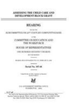 Assessing the child care and development block grant