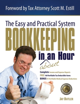 Paperback Bookkeeping in About an Hour Book