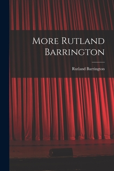 Paperback More Rutland Barrington Book