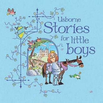 Hardcover Usborne Stories for Little Boys. Book