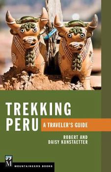 Paperback Trekking Peru: A Traveler's Guide Book