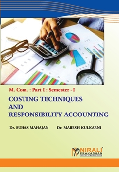 Paperback Costing Techniques and Responsibility Accounting Book