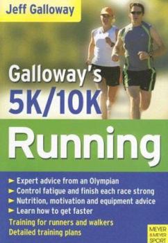 Paperback Galloway's 5k and 10k Running Book