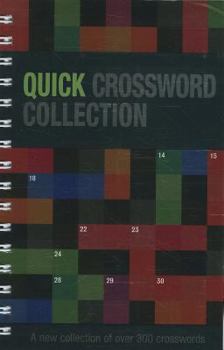 Spiral-bound Quick Crossword Collection Book