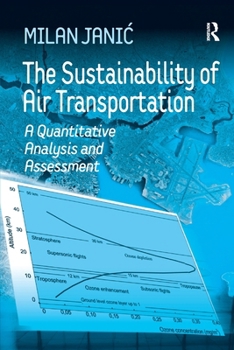 Paperback The Sustainability of Air Transportation: A Quantitative Analysis and Assessment Book