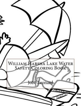 Paperback William Harsha Lake Water Safety Coloring Book