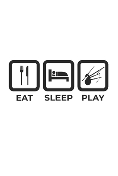 Dudelsack Notizbuch: Dudelsack Eat Sleep Play / 6x9 Zoll / 120 linierte Seiten