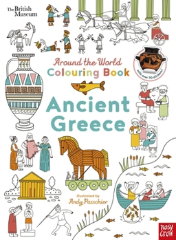 Paperback British Museum: Around the World Colouring: Ancient Greece Book