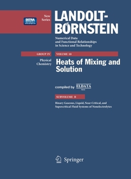 Hardcover Binary Gaseous, Liquid, Near-Critical, and Supercritical Fluid Systems of Nonelectrolytes Book