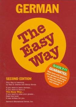Paperback German the Easy Way Book